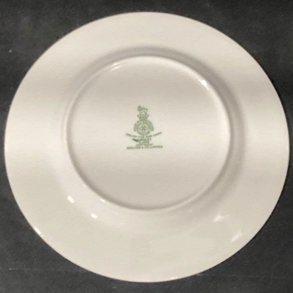 Royal Doulton Amulet Bread & Butter Plates, Set of 4 White Bone China Dinnerware